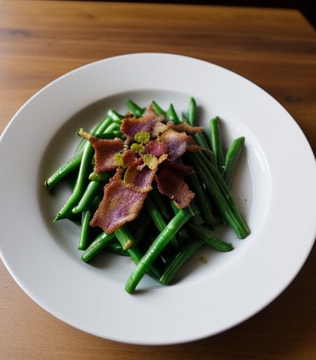 Old-Fashioned String Beans & Bacon recipe image