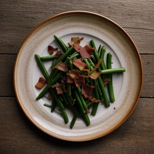 Old-Fashioned String Beans and Bacon recipe image