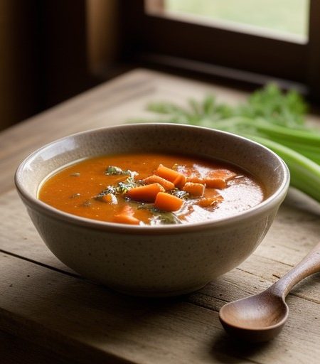 Old Fashioned Vegetable Soup recipe image