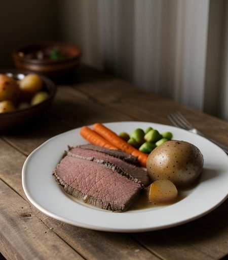 Old New England Boiled Dinner recipe image