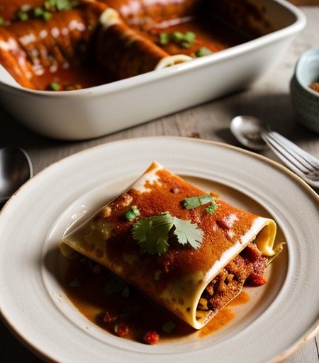 Old Style Enchiladas recipe image