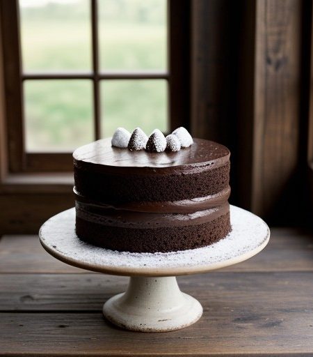 Old World Chocolate Cake recipe image