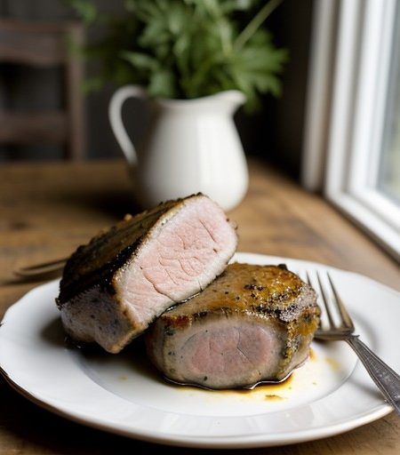 Old-World Stuffed Pork Chops recipe image