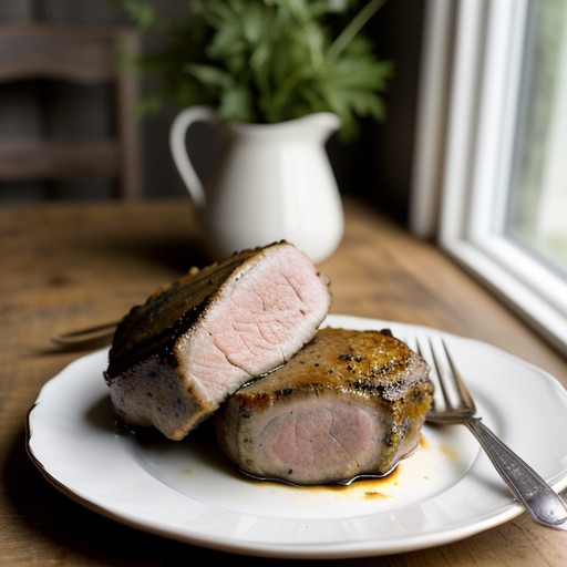 Old-World Stuffed Pork Chops recipe image