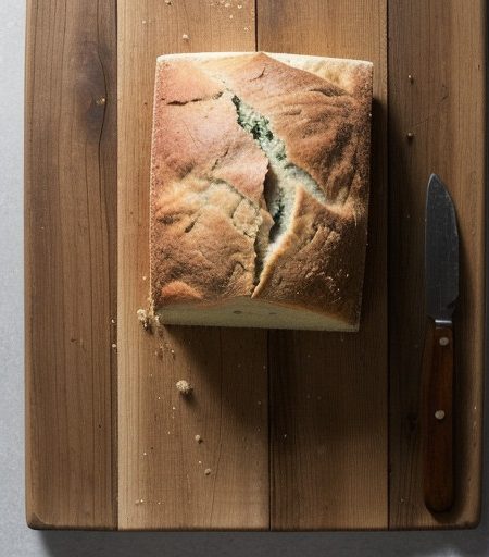 Olive Bread With Mint & Onions recipe image