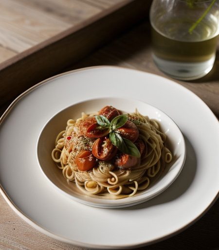 Olive Garden Capellini Pomodoro recipe image