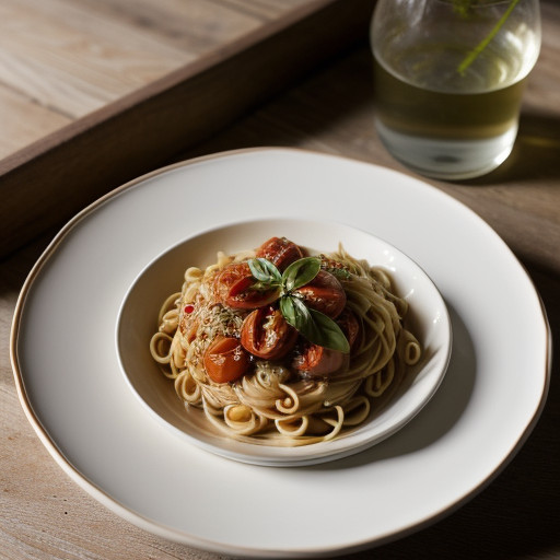Olive Garden Capellini Pomodoro recipe image