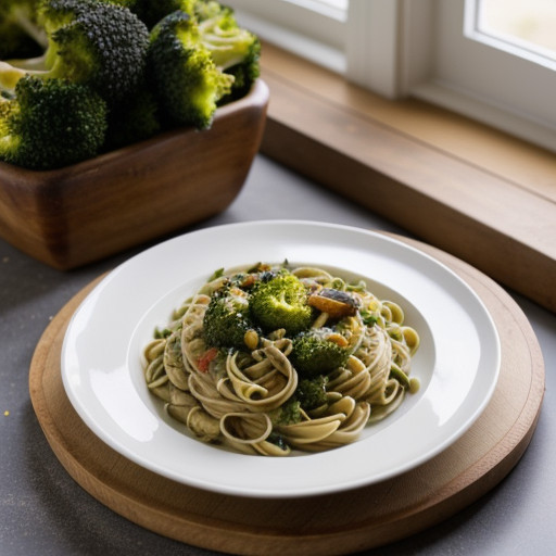 Olive Garden Capellini Primavera (Light recipe image