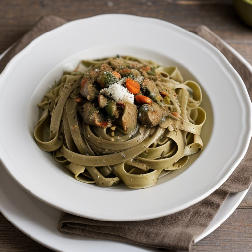 Olive Garden Fettuccine Assortito recipe image