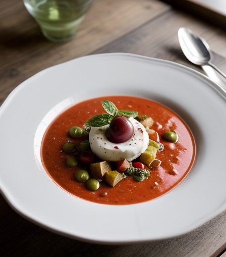 Olive Garden Gazpacho Italiano recipe image