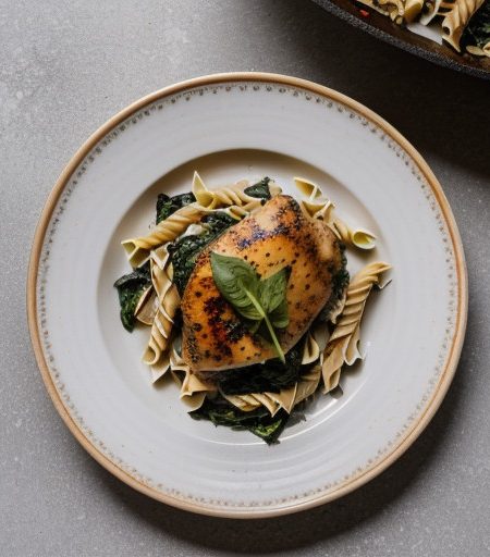 Olive Garden Heart Healthy Chicken/Pasta recipe image