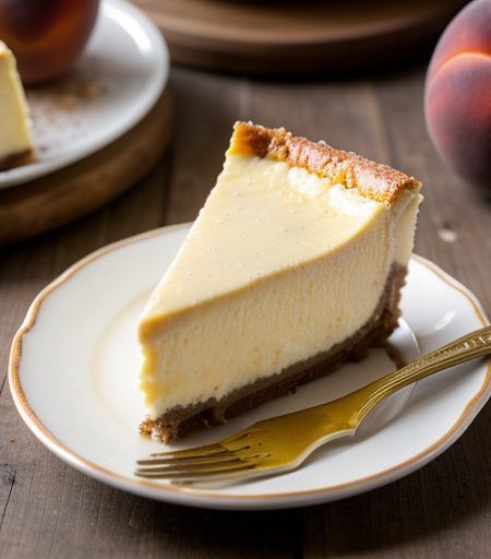 Olive Garden Peaches 'N Cream Cheesecake recipe image