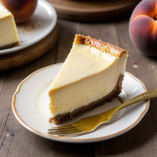 Olive Garden Peaches 'N Cream Cheesecake recipe image