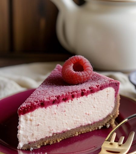 Olive Garden Raspberry Mousse Cheesecake recipe image