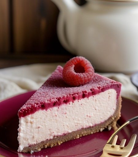 Olive Garden Raspberry Mousse Cheesecake recipe image