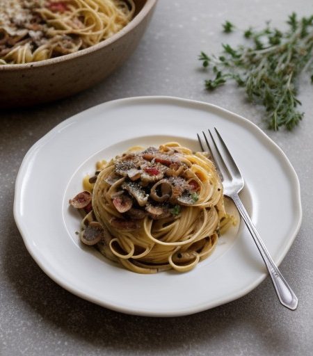 Olive Garden Spaghetti Carbonara recipe image
