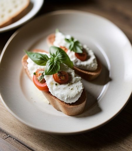 Olive Garden Tomato/Basil Crostini recipe image