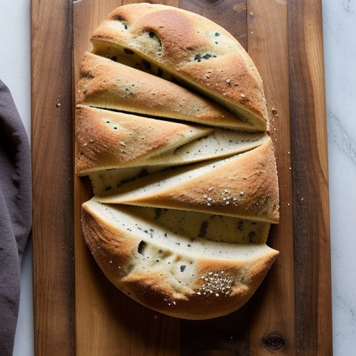 Olive Ladder Bread - Fougasse (Bd recipe image