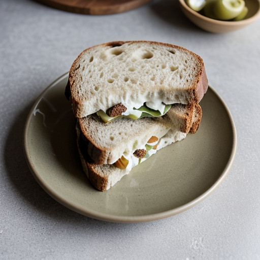 Olive Nut Sandwich recipe image