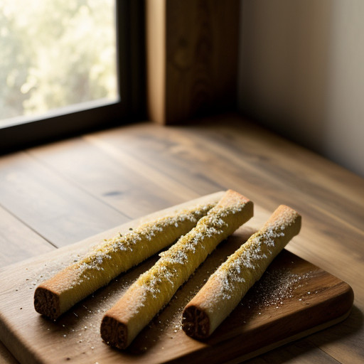 Olive Oil & Fennel Bread Sticks recipe image