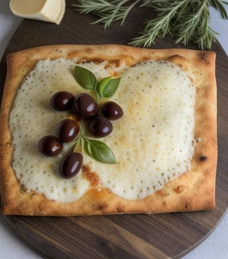 Olive Pizza Bread recipe image