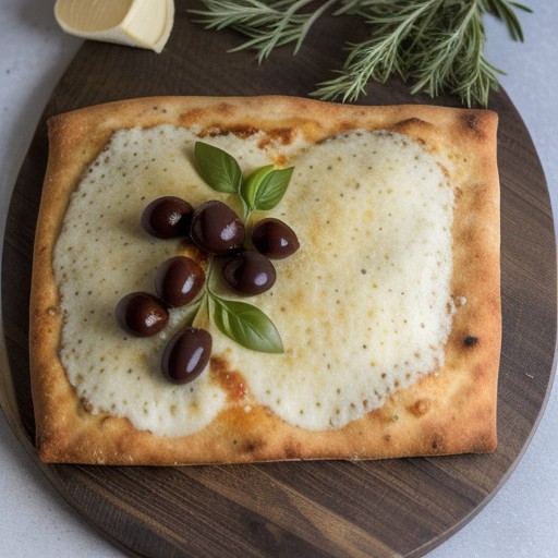 Olive Pizza Bread recipe image