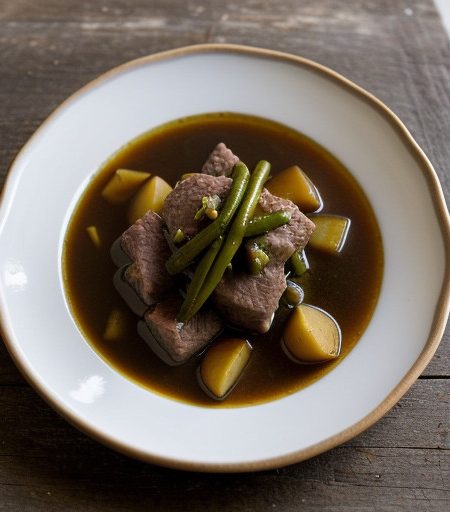 Oma Pantke's Gruen Bohnen-Eintopf (Granny Pantke's French recipe image