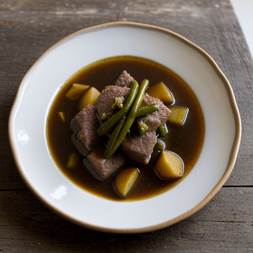 Oma Pantke's Gruen Bohnen-Eintopf (Granny Pantke's French recipe image