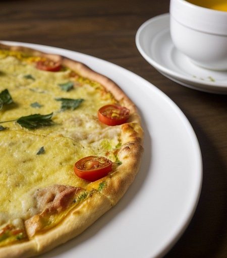 Omelet Pizza recipe image