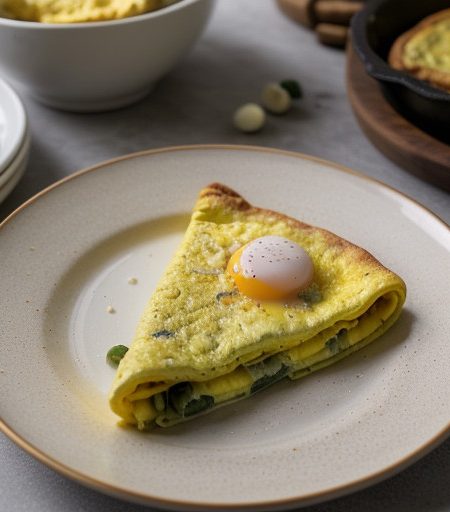 Omelet With Cottage Cheese recipe image