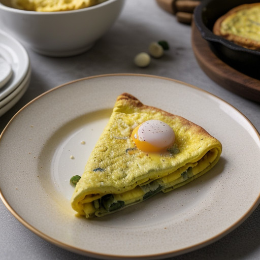 Omelet With Cottage Cheese recipe image