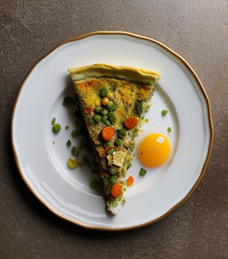 Omeleta Me Lahanika Ke Feta (Vegetable Omelet recipe image
