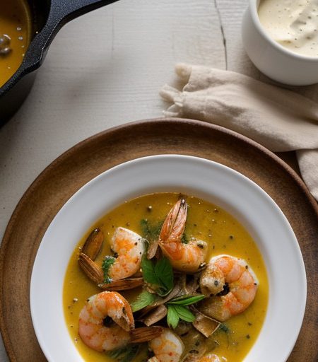Omelette Aux Crevettes recipe image