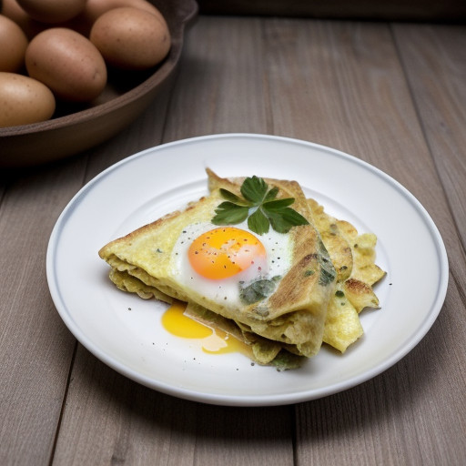 Omelette Basquaise recipe image
