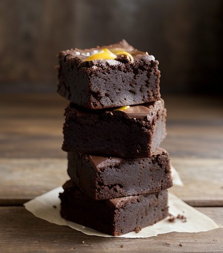 One-Bowl Brownies recipe image