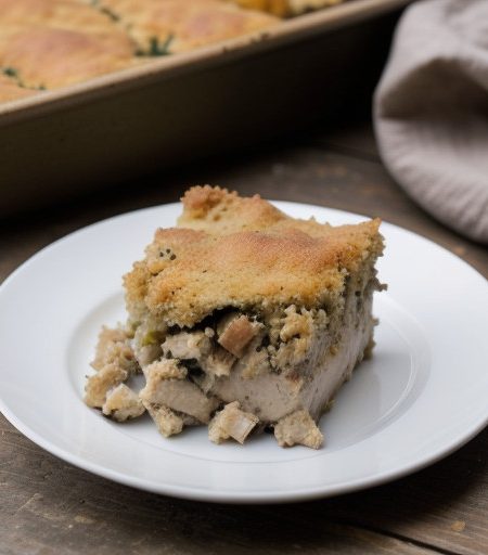 One Dish Chicken & Stuffing Bake recipe image