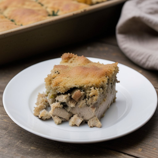 One Dish Chicken & Stuffing Bake recipe image