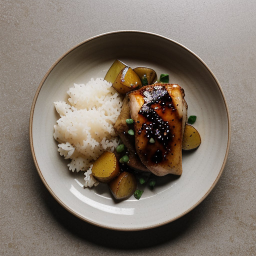 One-Pan Potatoes & Chicken Teriyaki recipe image