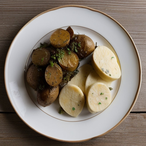 One-Pan Potatoes and Chicken Dijon recipe image