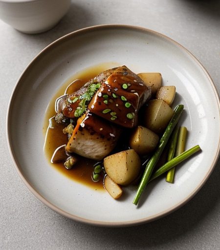 One-Pan Potatoes and Chicken Teriyaki recipe image