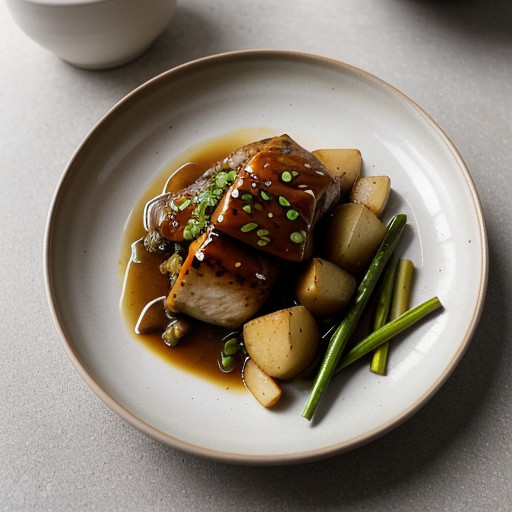 One-Pan Potatoes and Chicken Teriyaki recipe image