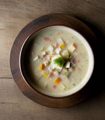 One Serving Boston Clam Chowder recipe image