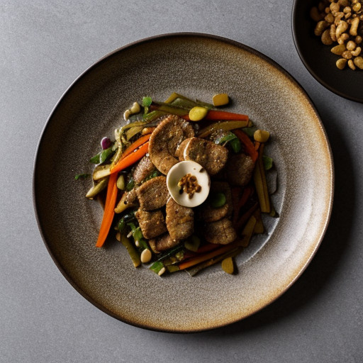 One-Skillet: Pork Cashew Stir Fry recipe image