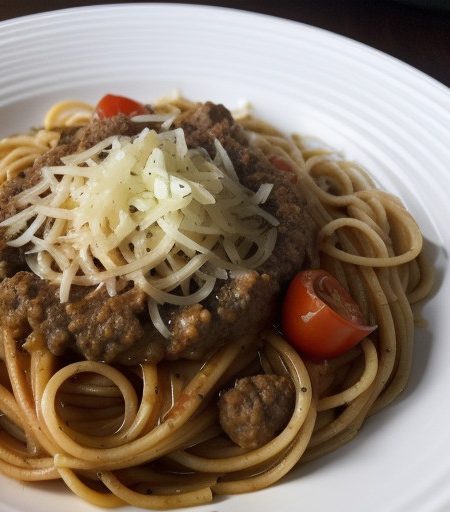 One-Skillet Spaghetti recipe image