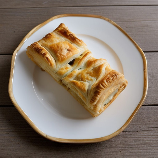 Onion & Cheddar Puff Pastry recipe image