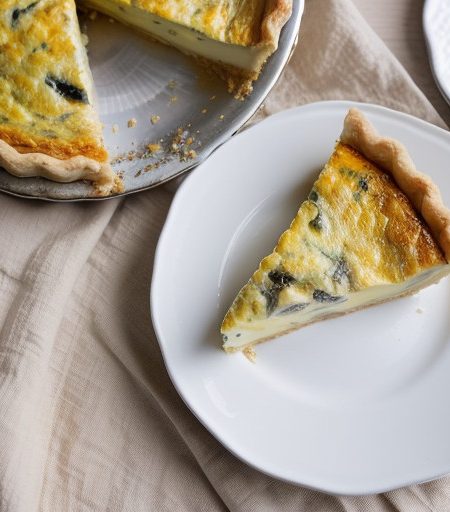 Onion Cheese Quiche recipe image