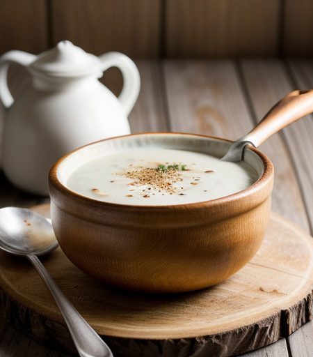 Onion Cheese Soup recipe image