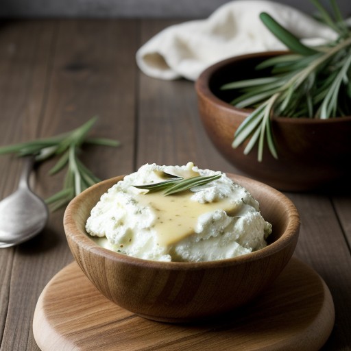 Onion, Goat Cheese Prosciutto Sauce recipe image