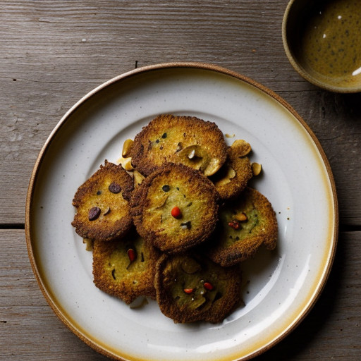 Onion & Mushroom Bhajis recipe image