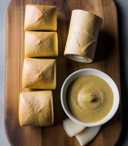 Onion-Mustard Rolls recipe image